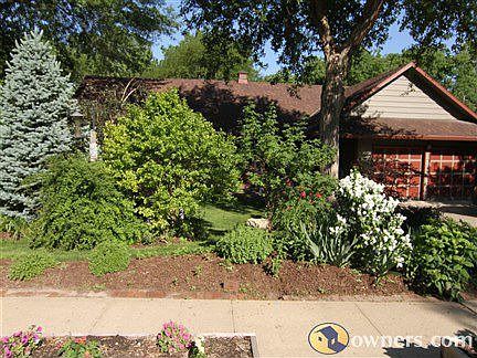 Beautifully landscaped front yard