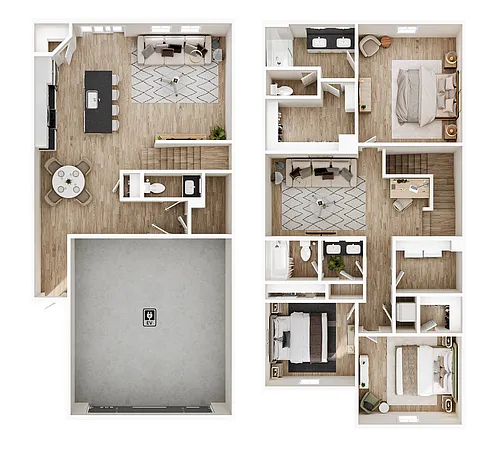 Floor plan The Mercer