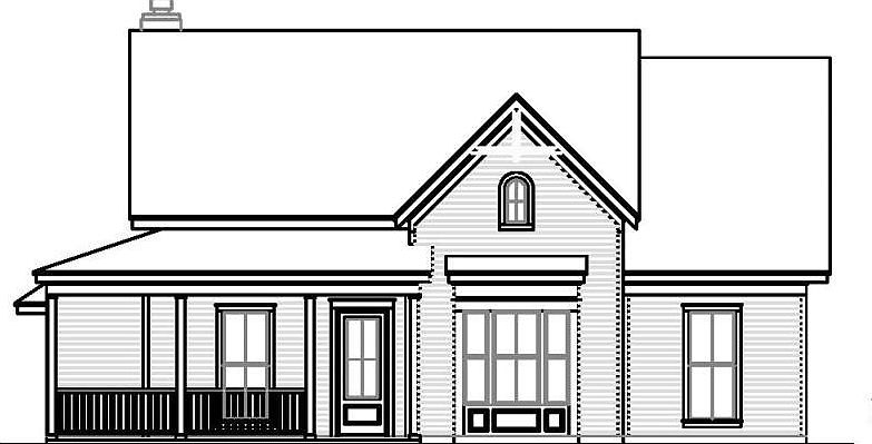 2525 Elev C Texana Farmhouse