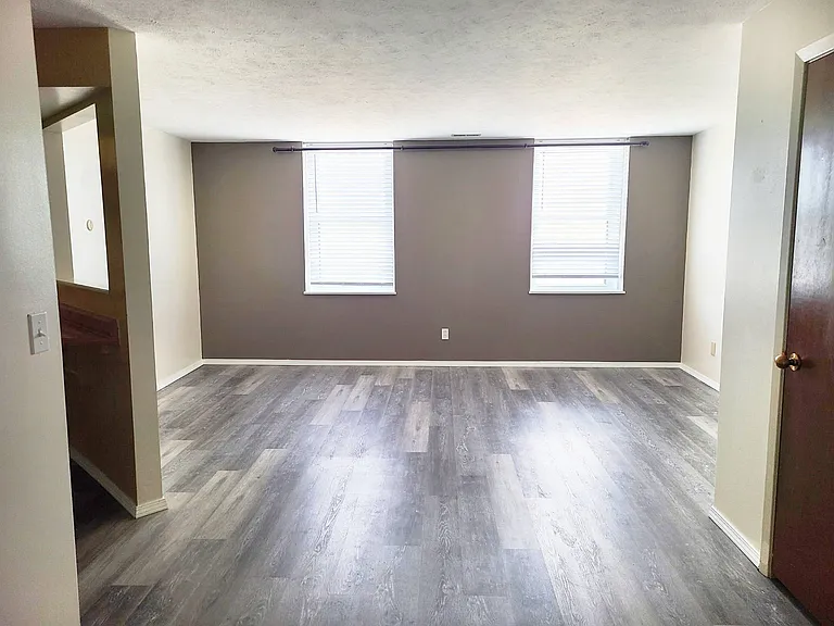 Living room in a unit at Francis Villas.