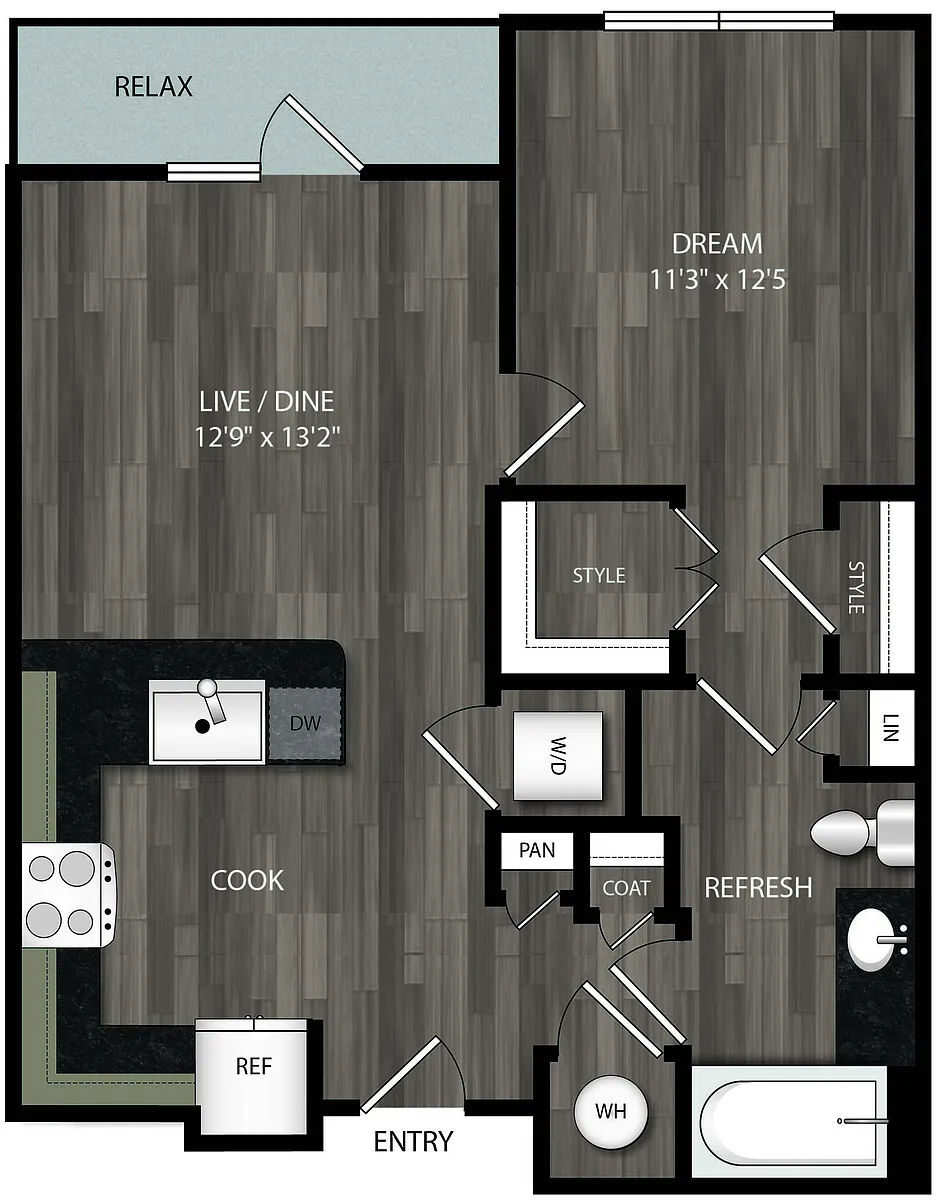Floor plan A1