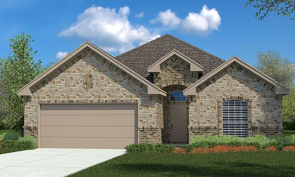 D.R. Horton Santa Rosa Floorplan. Actual home may differ from illustration.