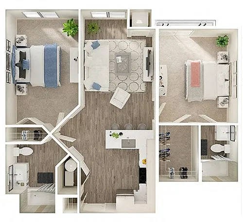 Floor plan B4