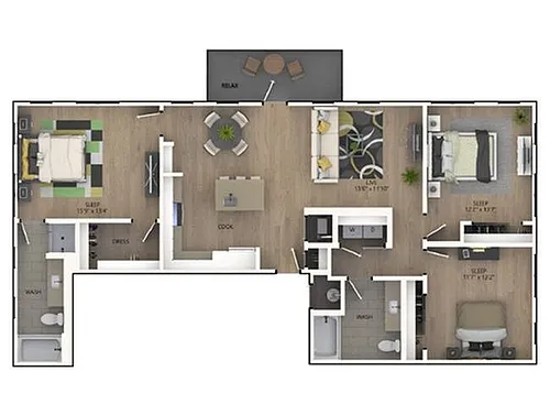 Floor plan D5