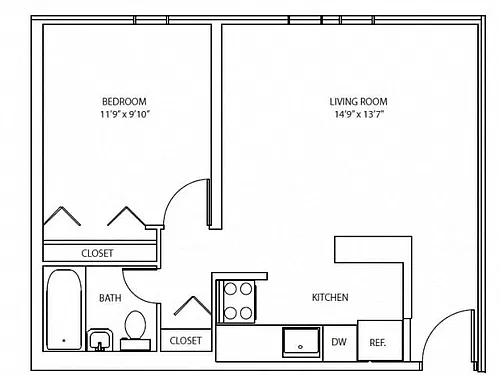 Floor plan ROTTERDAM