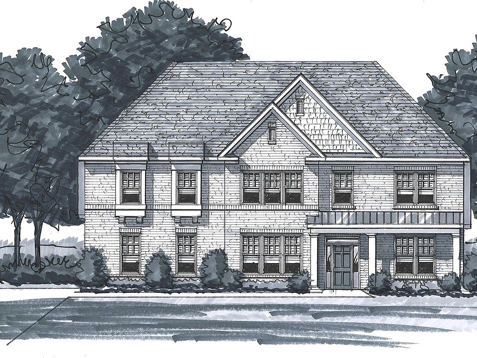 The Patterson II - Elevation B - Side Entry Garage