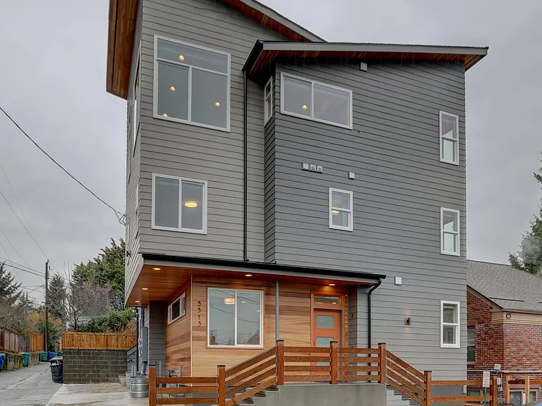Off street private parking, electric car charger ready. Well lit access, warm and inviting!