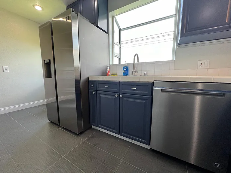 All stainless steel appliances