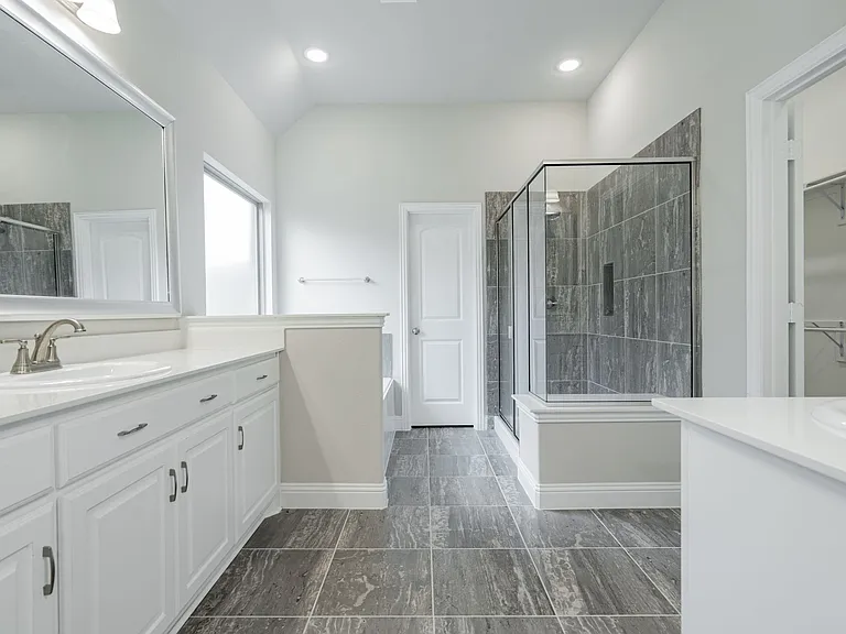 Spacious Master Bathroom with oversized walk in closet