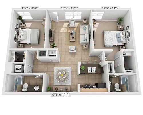 Floor plan Somerset I