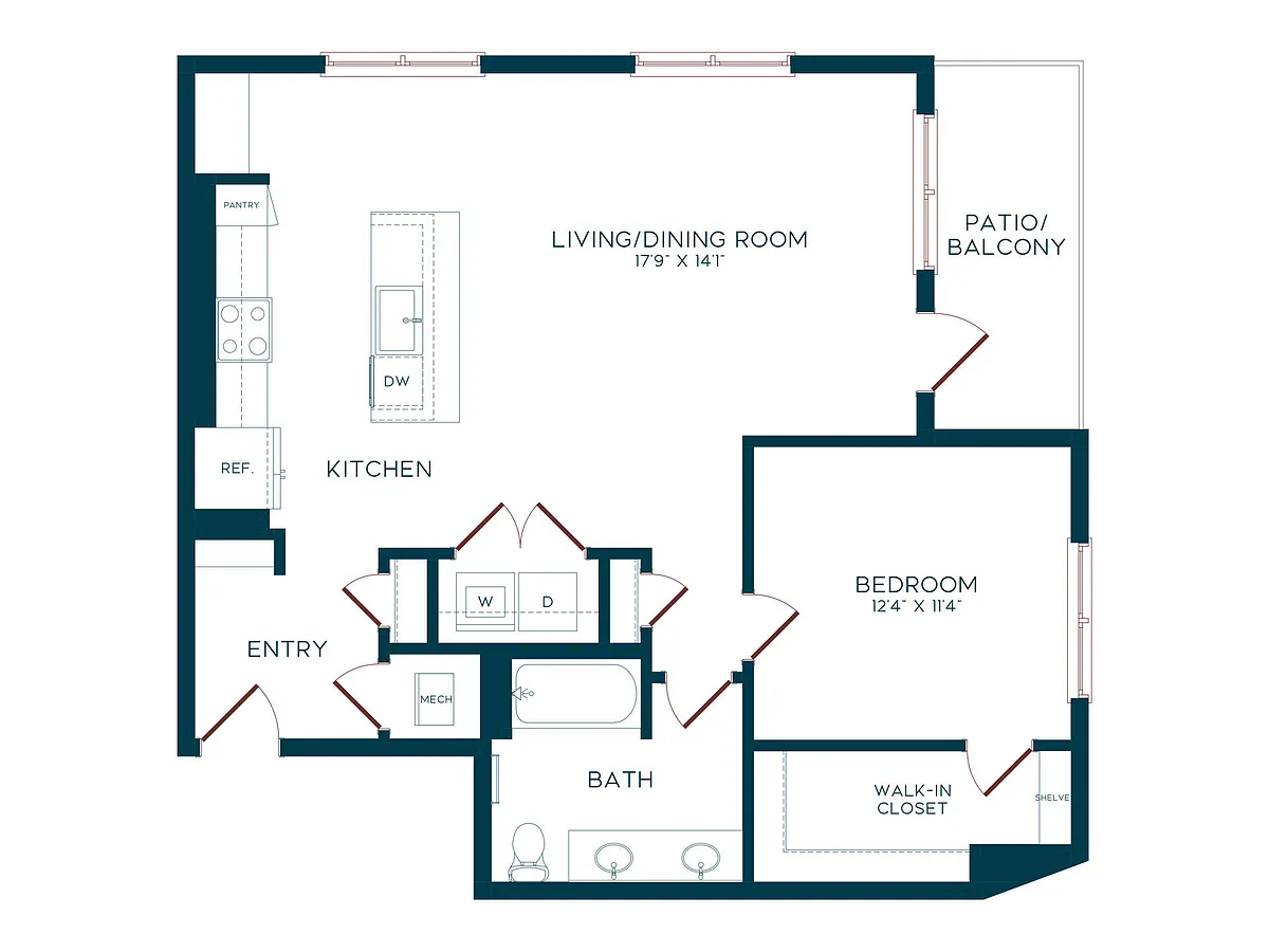 Floor plan A7
