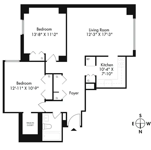Floor plan 2E
