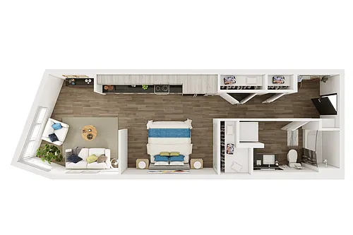 Floor plan Saltbox