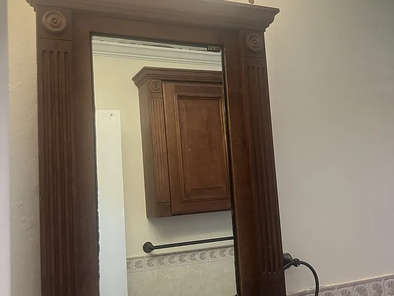 Bathroom solid wood cabinets