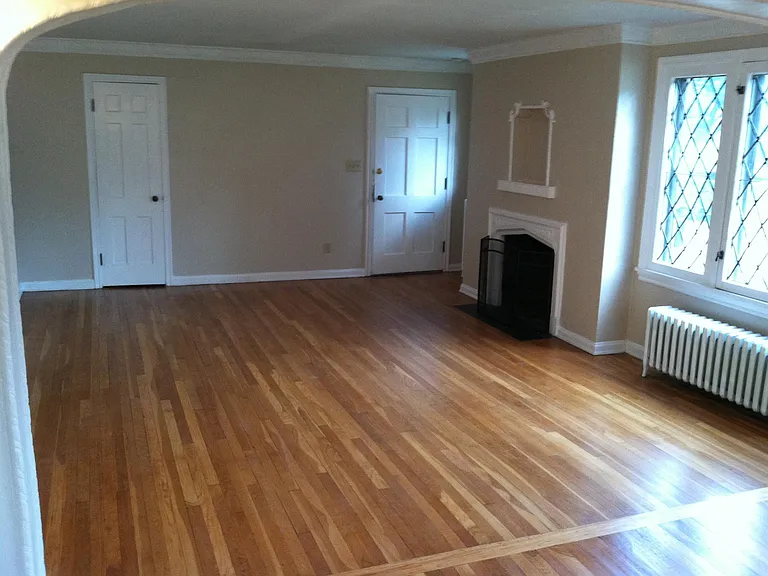 Beautifully refinished hardwood floors