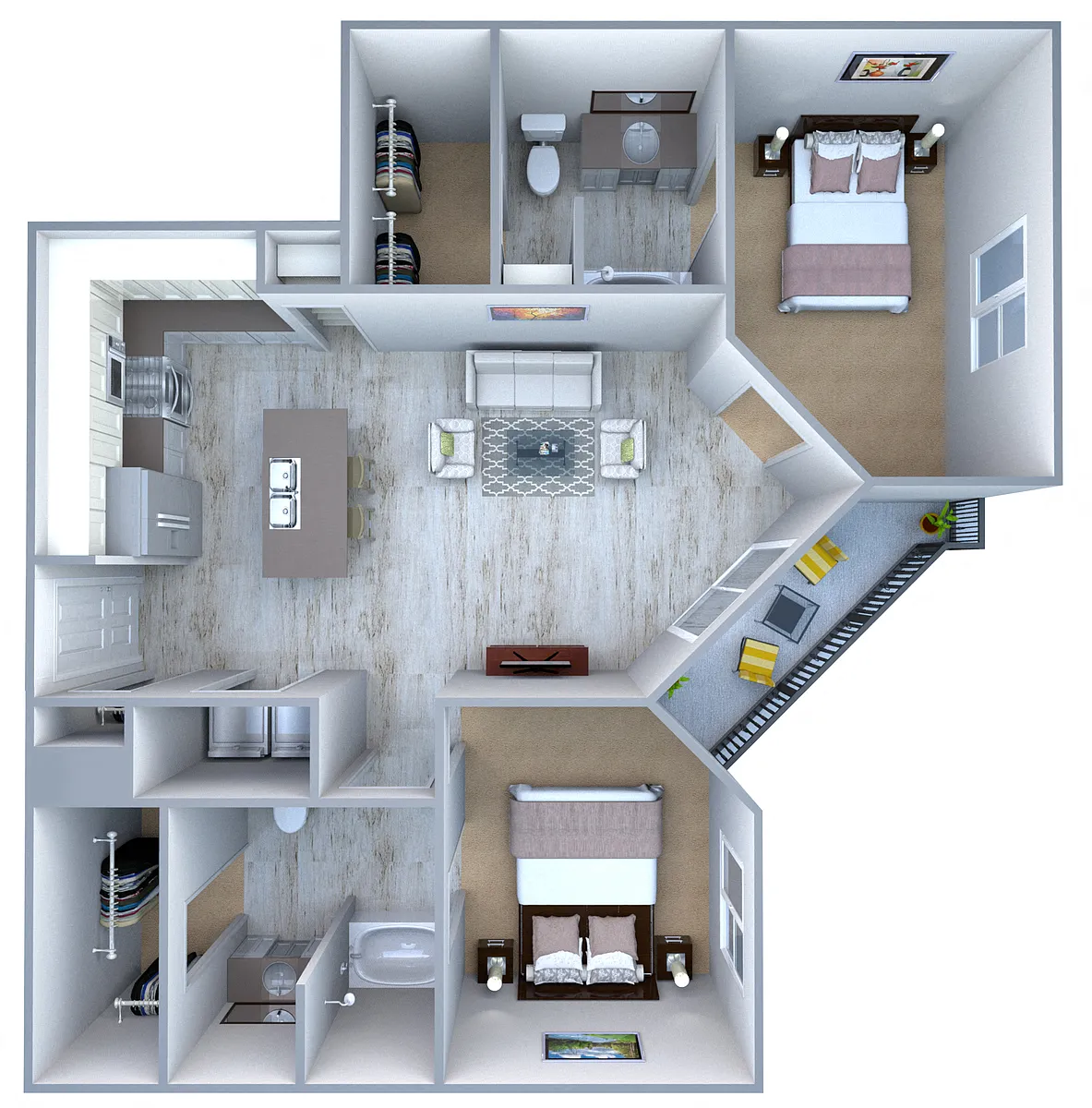 Floor plan B2