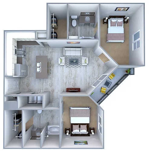 Floor plan B2