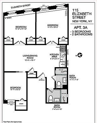 1st image of 115 Elizabeth St APT 3A