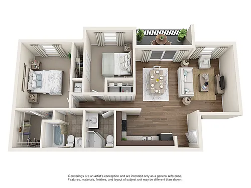 Floor plan The Jade *Newly Renovated