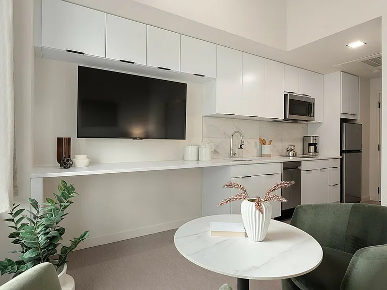 The Kitchen of The Rehearsal floor plan at Midland Lofts