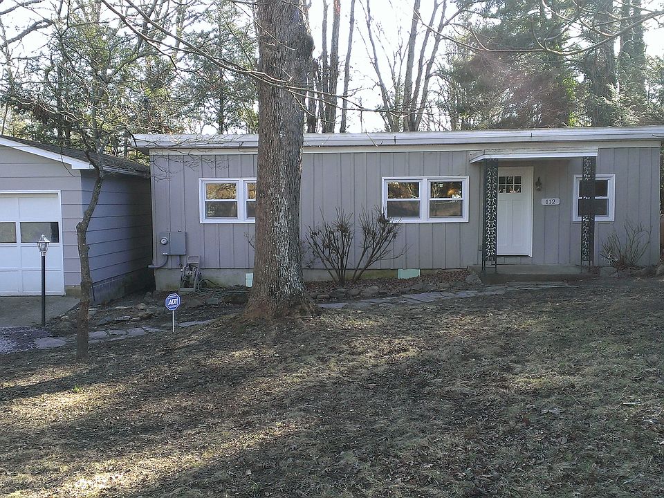 Exterior with separate garage