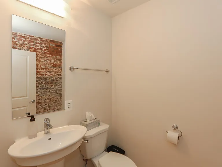 Half bathroom.