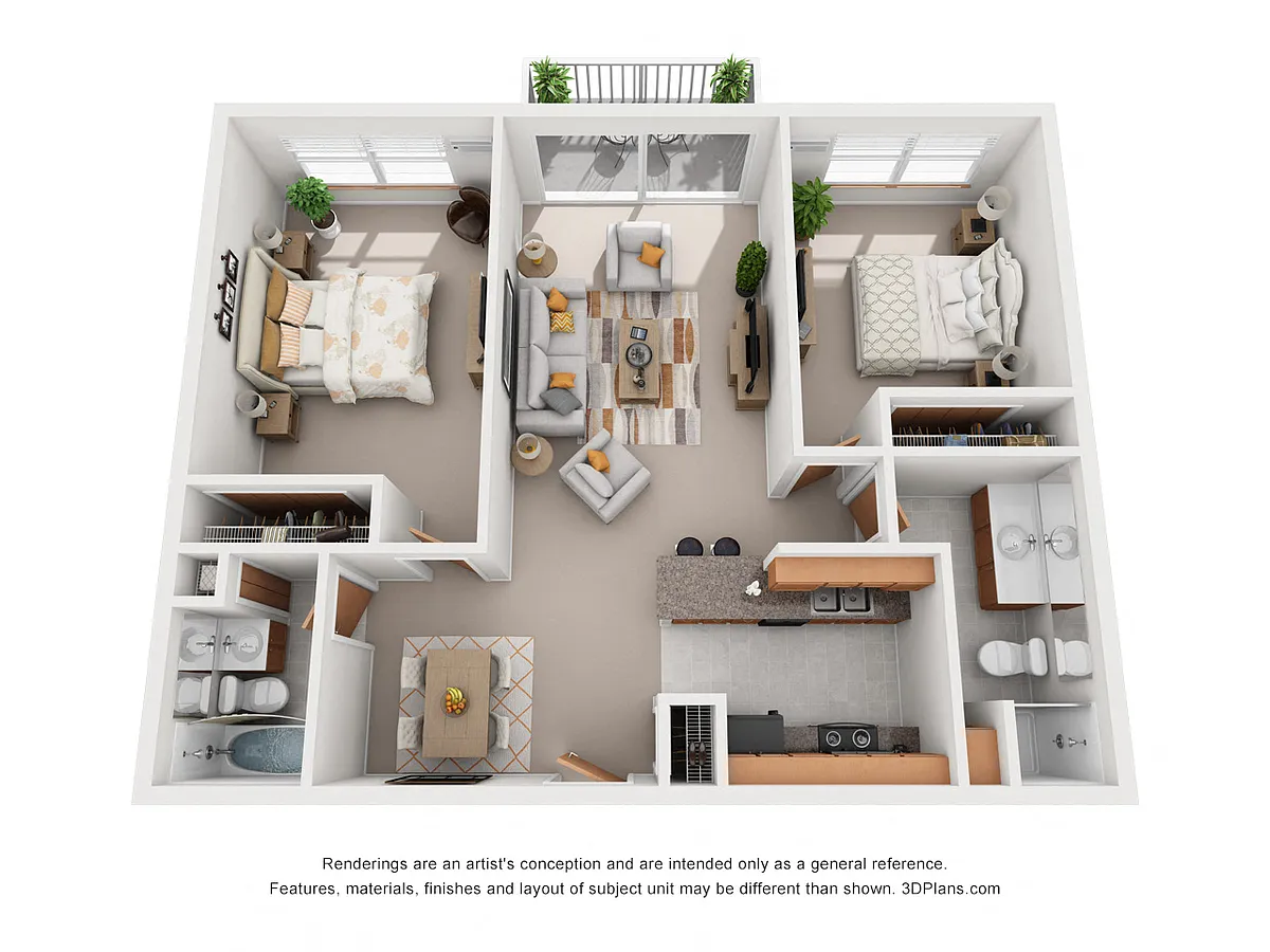 Floor plan Miltona