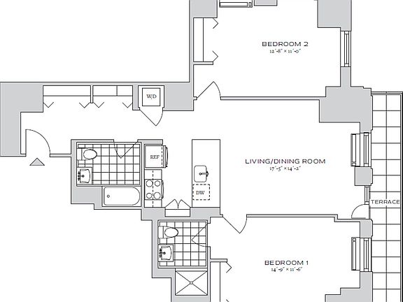 2nd image of 70 Pine St APT 3001