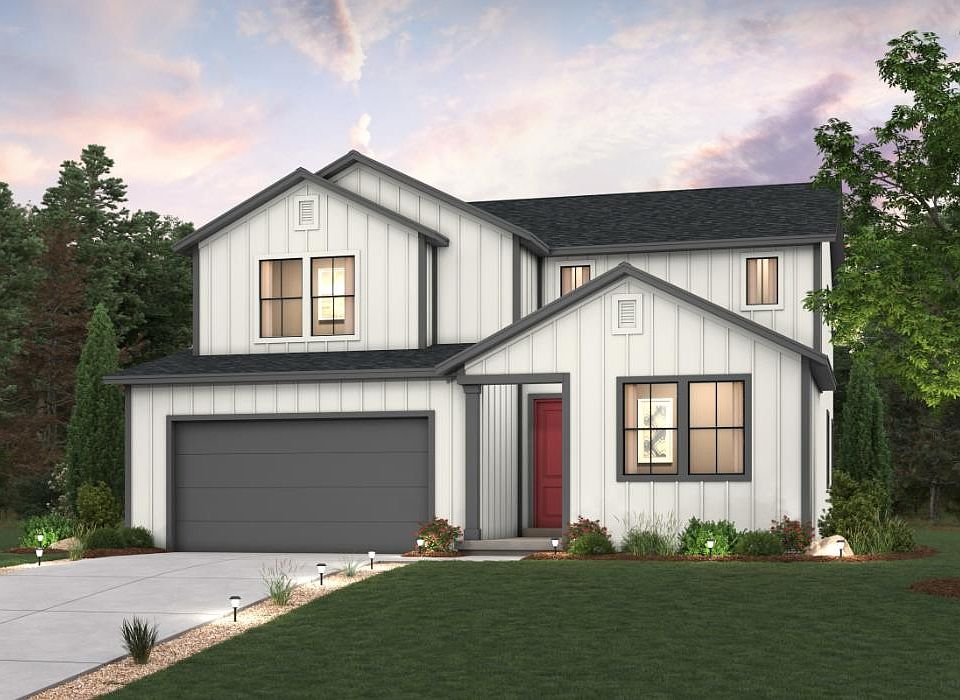 Gunnison Plan, Modern Farmhouse Elevation