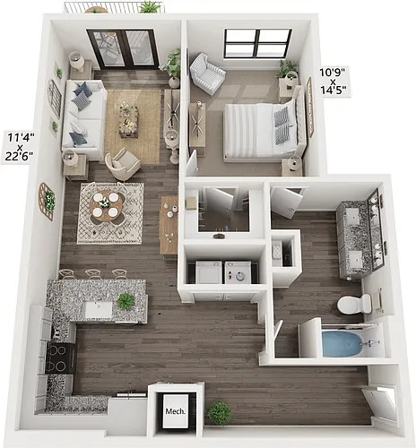 Floor plan A4