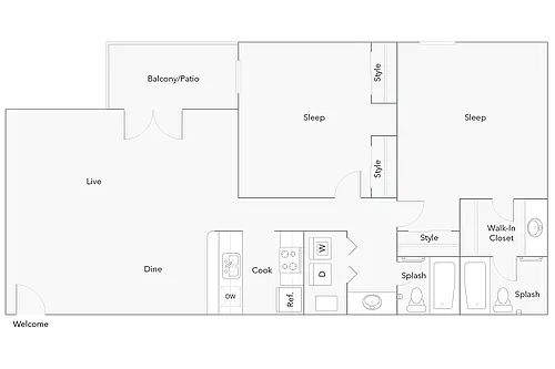 Floor plan Cary