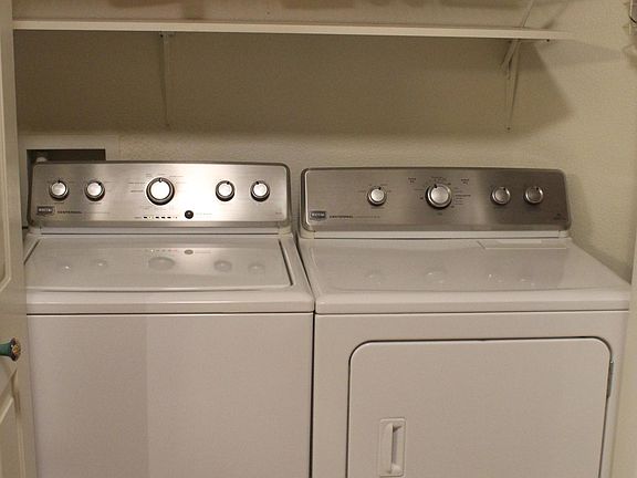 Washer and dryer