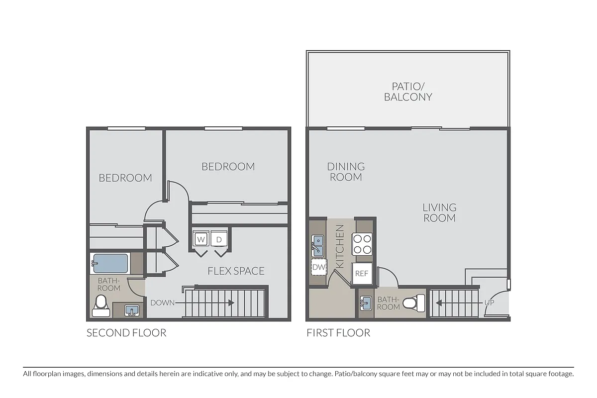 Floor plan Regnart Townhome