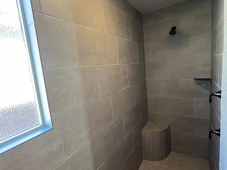 Walk in shower