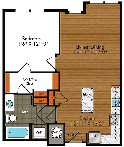 Floor plan A11