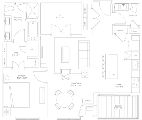 Floor plan Cocoa