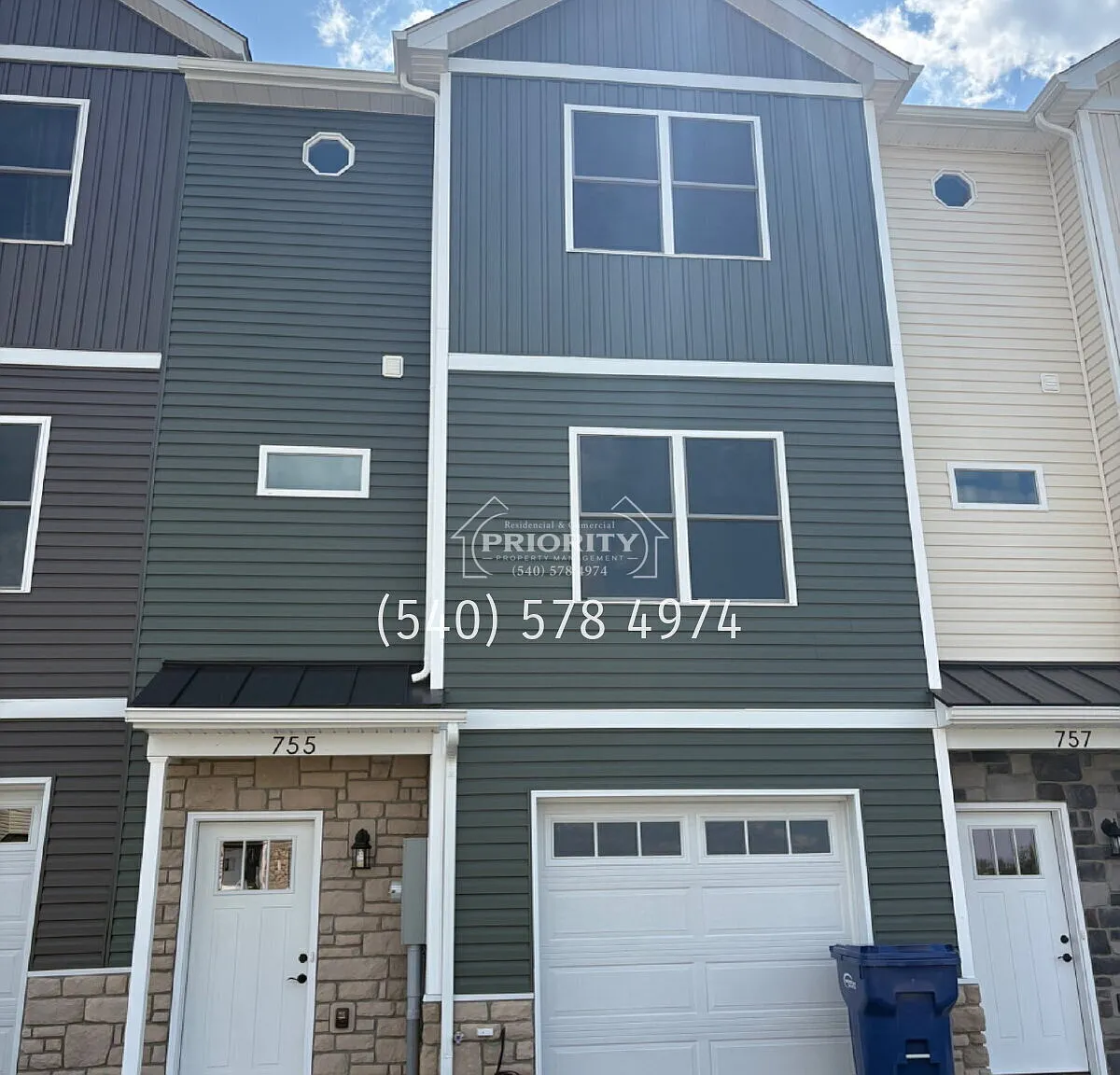 "Brand New Build - 3-Bedroom Townhouse At 755 Zephyr Drive, Harrisonburg Spacious Living With 2.5... — Photo 1