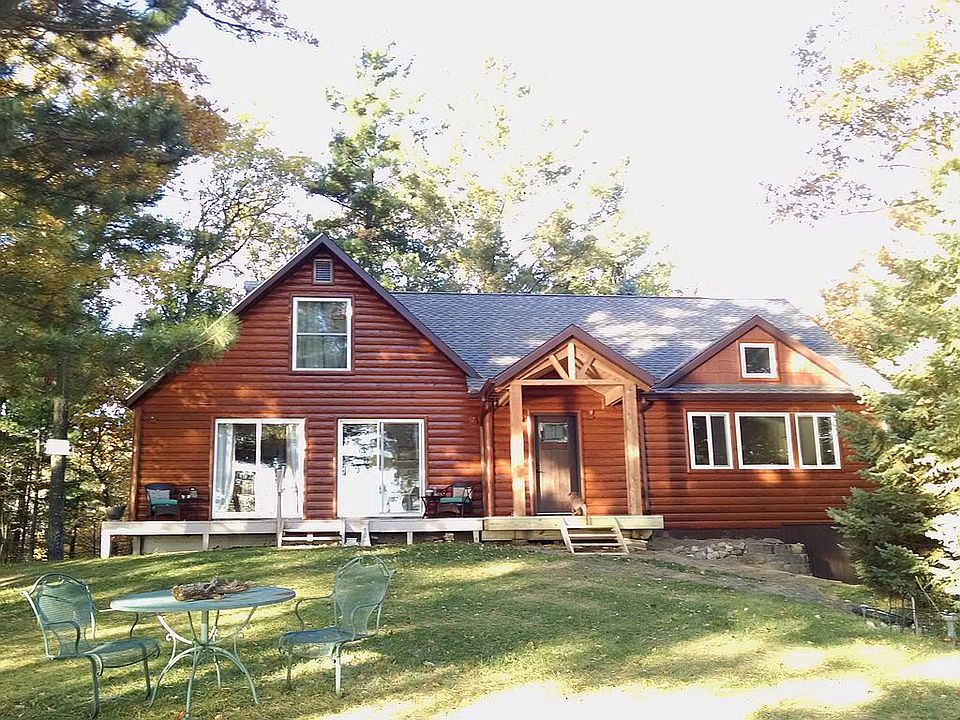 House facing lake