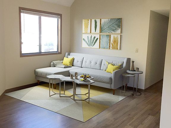 Vaulted open living space