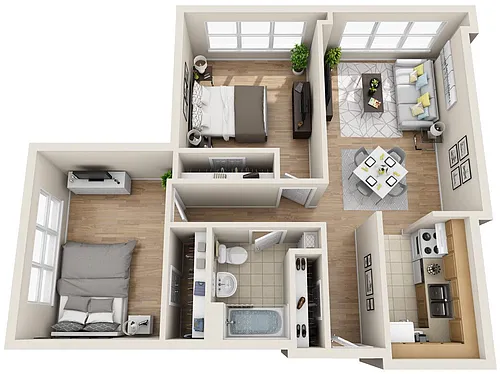 Floor plan The Edgefield