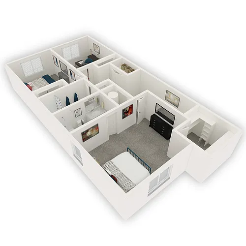 Floor plan 3 Bedroom