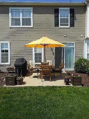 Rear patio