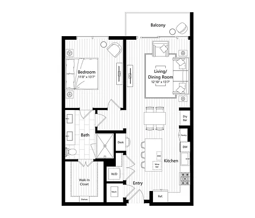 Floor plan A1