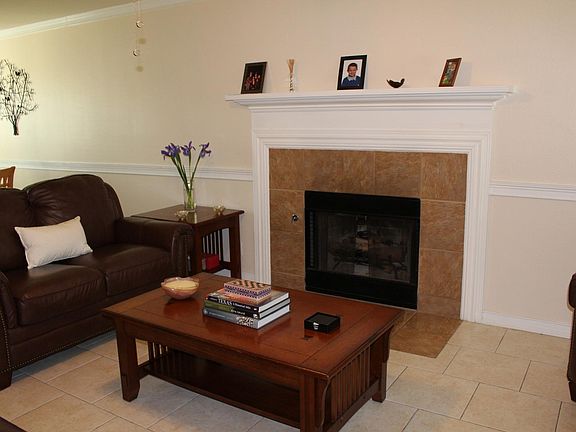 Living Area with Fireplace