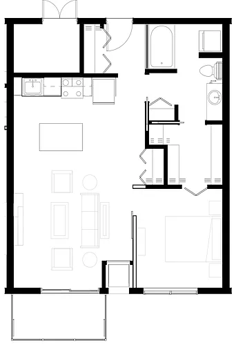 Floor plan A1d