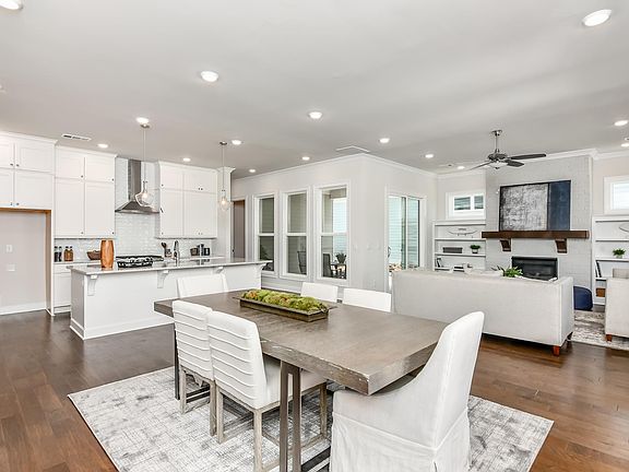 Weatherby Home Design Dining and Family Room