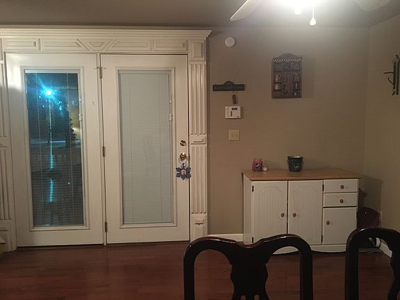 Dining area to back porch