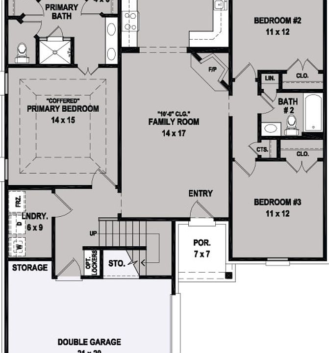 Huxley Floorplan First Floor