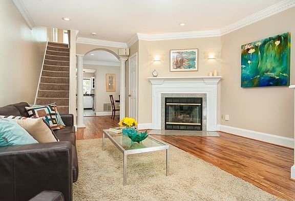 Living Room w/ Fireplace