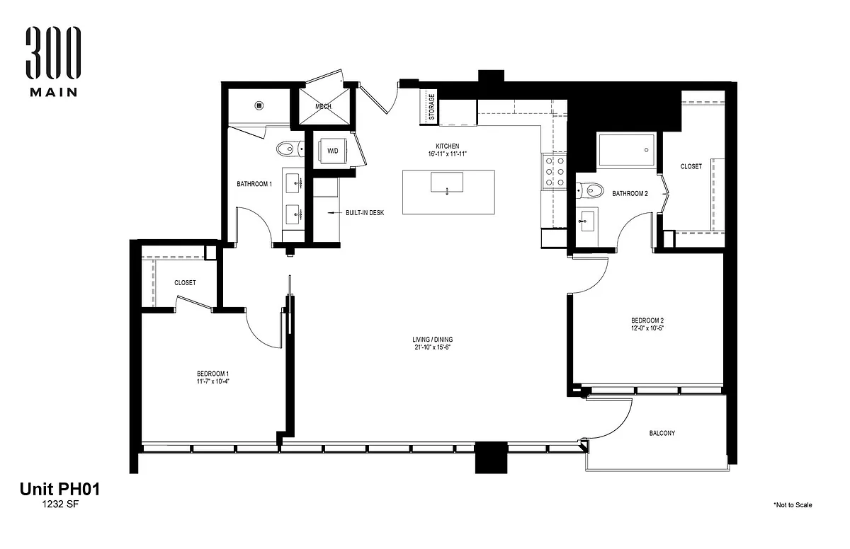 Floor plan PH1